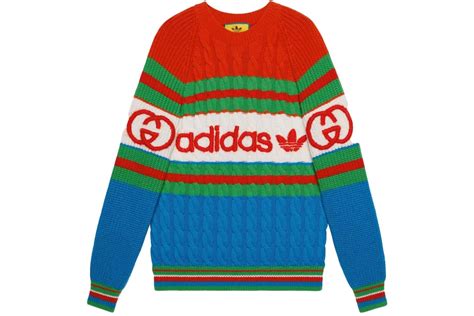 adidas x gucci sweater|gucci x adidas collection.